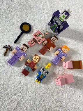Rare Minecraft Dungeons & Figures Lot - Nameless One & Arch-Illager Bundle